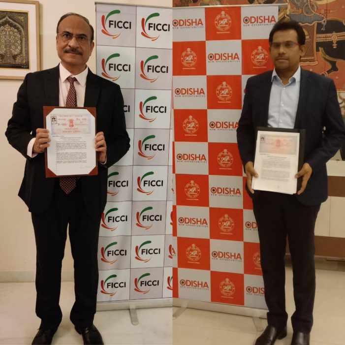 IPICOL and FICCI sign MoU for Investment Promotion Activities of Make in Odisha Conclave