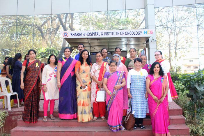 Bharath Hospital & Institute of Oncology in association with Pink Hope foundation celebrates the spirit of cancer patients this World Cancer Day