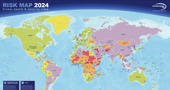 International SOS releases Risk Map 2024: The threat of climate change alongside growing security and health risks in 2024