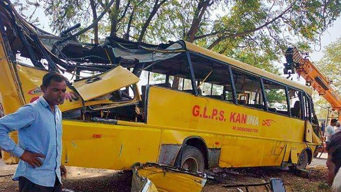 Six Killed, Many Injured in Haryana School Bus Crash; School Faces Scrutiny for Holiday Operation