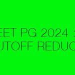 neet pg 2024 cutoff