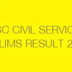 OPSC Civil Services Prelims Result 2025