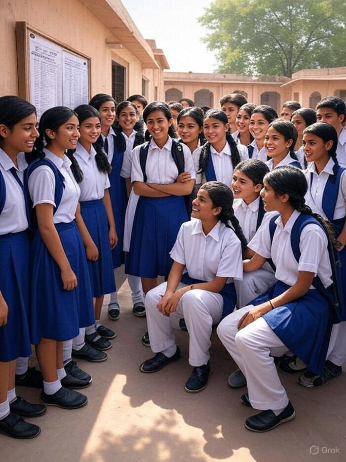 RBSE 12th Result 2025 Announced: 98.43% Students Pass, Girls Dominate Top Ranks
