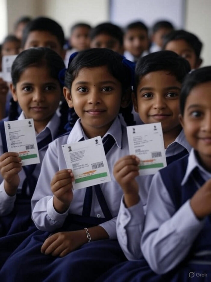 Delhi Launches Aadhaar Enrolment Camps for Schoolchildren: A Leap Toward Digital Inclusion