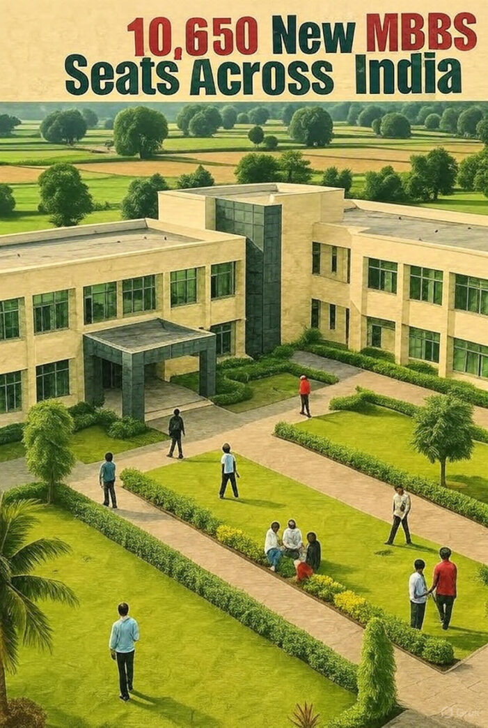 NMC Greenlights 10,650 New MBBS Seats Across India: A Major Boost for Medical Education Amid Faculty Shortage Concerns