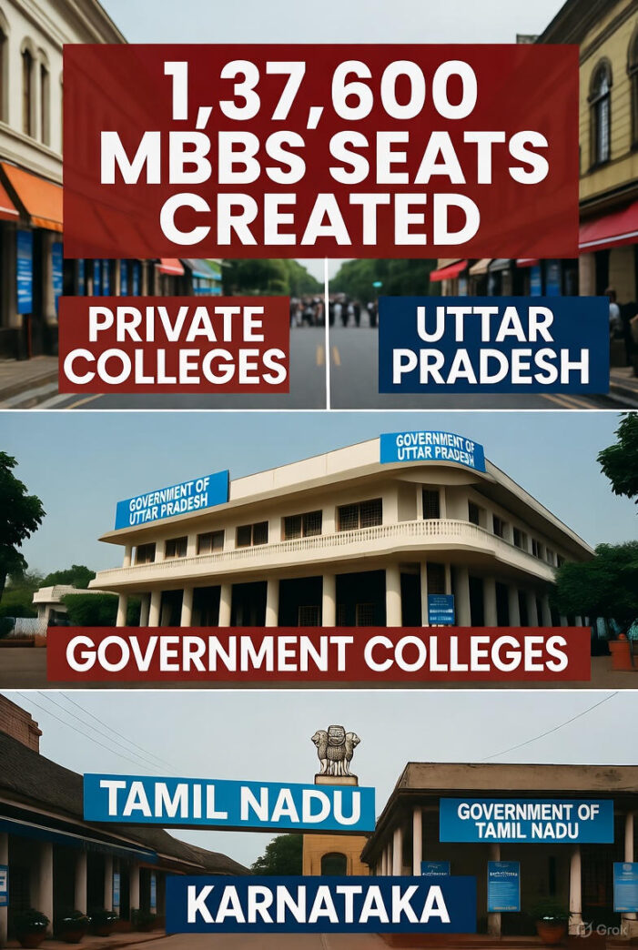 Historic Surge in MBBS Seats: India’s Medical Education Reaches New Heights Amid Affordability Concerns