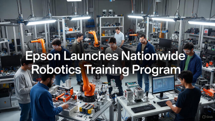 Epson Launches Nationwide Robotics Training Program to Empower India’s Next Generation of Engineers