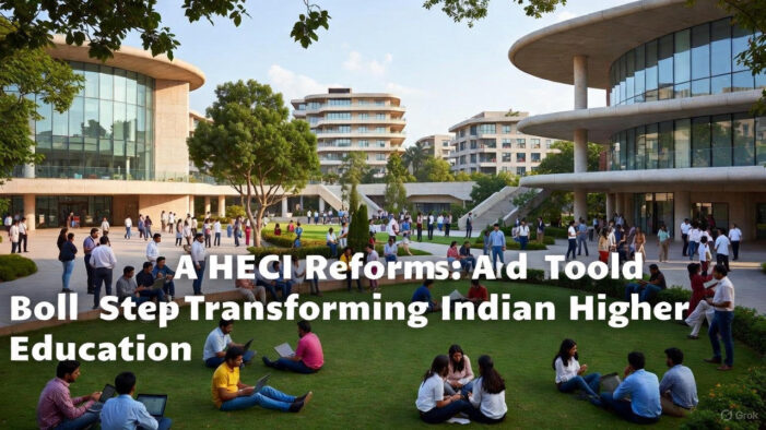HECI Reforms: A Bold Step Toward Transforming Indian Higher Education