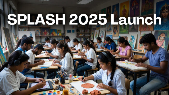 SPLASH 2025 Launch: Axis Bank’s 13th Nationwide Art, Craft, and Literature Competition for School Students Kicks Off, Promoting Creative Education