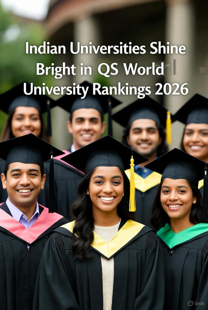 QS World University Rankings 2026: India’s Historic Breakthrough as 19 Institutions Hit All-Time Highs