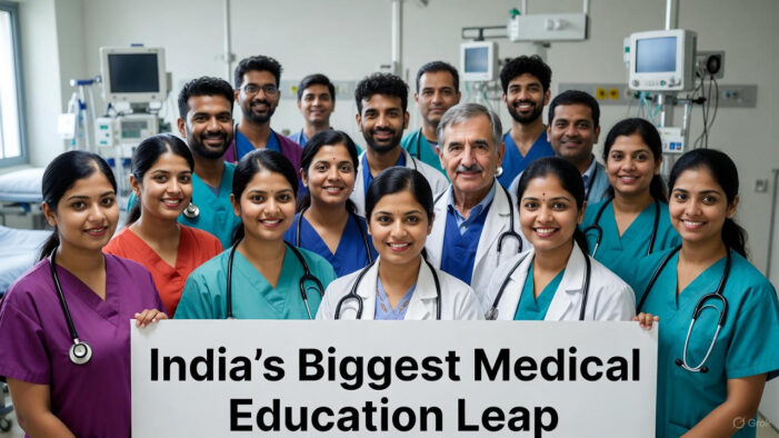 India’s Biggest Medical Education Leap: 10,023 New MBBS & PG Seats Approved – What It Means for You