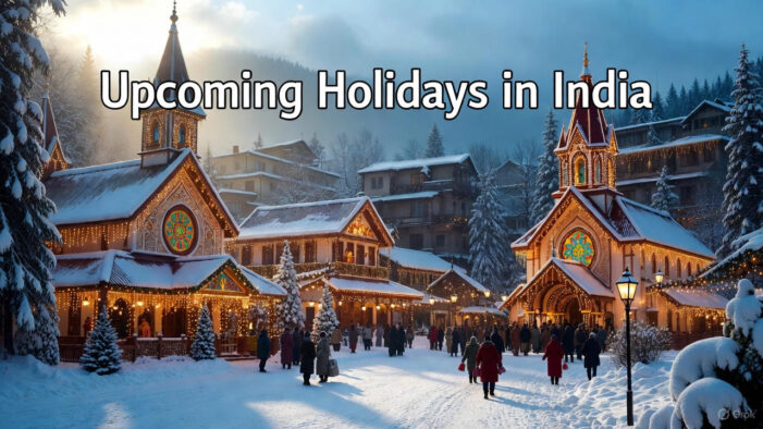 Upcoming Holidays in India: Winter Breaks, Christmas, and Regional Celebrations to Look Forward To