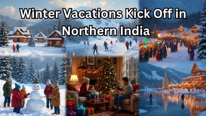Winter Vacations Kick Off in Northern India: A Much-Needed Break Amid Harsh Weather