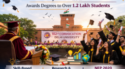 Delhi University Holds 102nd Convocation, Awards Degrees to Over 1.2 Lakh Students