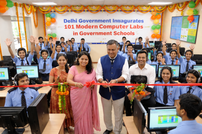 Delhi Government Inaugurates 101 Modern Computer Labs in Government Schools