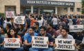 Students Boycott Mid-Term Exams at Indian Institute of Management Nagpur