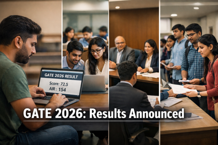 GATE 2026 Results Announced: Scores Open Doors to M.Tech Admissions and PSU Jobs