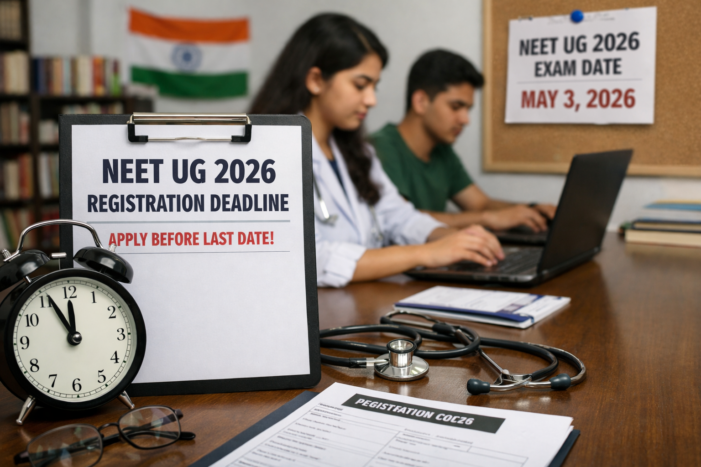 NEET UG Registration Closing Soon: Final Days for Aspirants to Apply