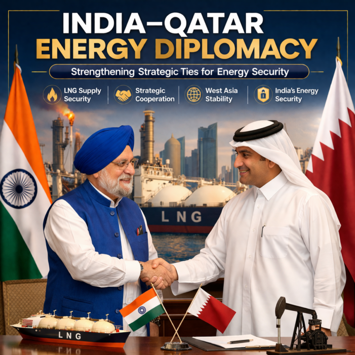 India–Qatar Energy Diplomacy: Strengthening Strategic Ties Amid Regional Uncertainty
