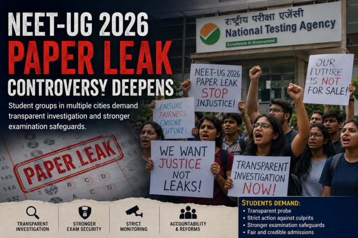 NEET-UG 2026 Paper Leak Controversy Deepens
