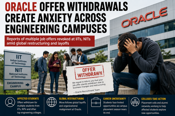 Oracle Offer Withdrawals Create Anxiety Across Engineering Campuses