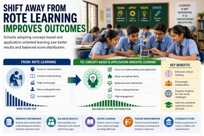 Shift Away from Rote Learning Improves Student Outcomes