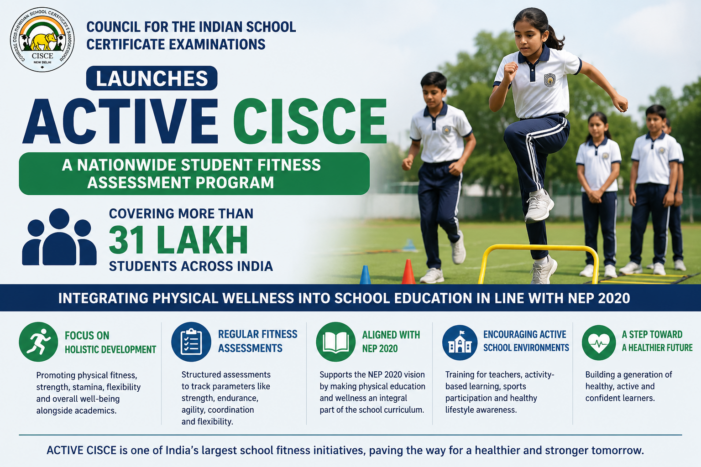 CISCE Launches ACTIVE CISCE Fitness Program for 31 Lakh Students Across India