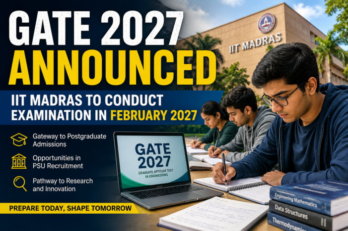GATE 2027 Announcement Sparks Early Preparation Among Engineering Aspirants