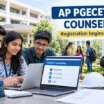 AP PGECET 2026 Counselling Announcement