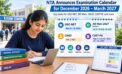 NTA Announces Examination Calendar for December 2026–March 2027