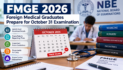 FMGE 2026: Foreign Medical Graduates Prepare for October 31 Examination; Admit Card Released