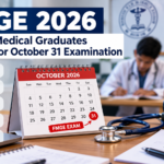 FMGE 2026 admit cards