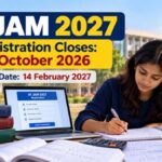 IIT JAM 2027 Registration Countdown