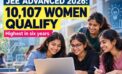 JEE Advanced 2026: Women Qualifiers Cross 10,000 for the First Time in Six Years