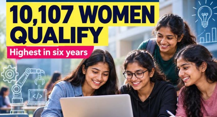 JEE Advanced 2026: Women Qualifiers Cross 10,000 for the First Time in Six Years